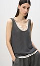 100% linen top - BRUSNIKA. Women clothes