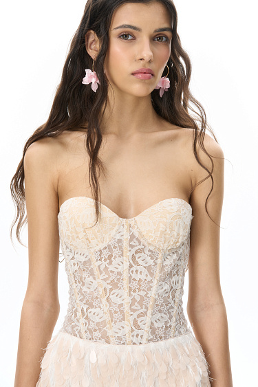 Lace corset - BRUSNIKA Women Clothes