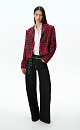 Boucled jacket made of wool - BRUSNIKA. Women clothes