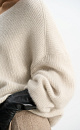 Fox down jumper - BRUSNIKA. Women clothes