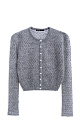 Lace cardigan with sequins - BRUSNIKA. Women clothes