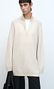 Oversized merino wool jumper - BRUSNIKA. Women clothes