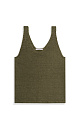 100% linen knit top - BRUSNIKA. Women clothes