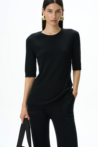 Longline T-shirt - BRUSNIKA Women Clothes