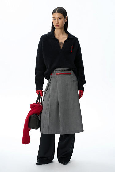 Fox down jumper - BRUSNIKA Women Clothes