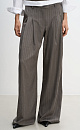 Striped Office Trousers - BRUSNIKA. Women clothes