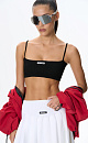 Sports top with straps - BRUSNIKA. Women clothes