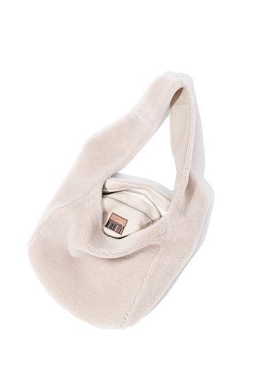 Faux fur shopper - BRUSNIKA Women Clothes
