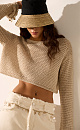 Jumper with beads - BRUSNIKA. Women clothes