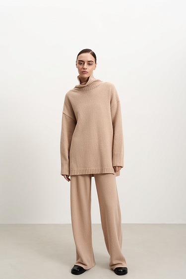 Cashmere and wool pants - BRUSNIKA Women Clothes