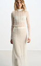 Openwork midi dress - BRUSNIKA. Women clothes
