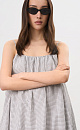 100% cotton balloon dress - BRUSNIKA. Women clothes