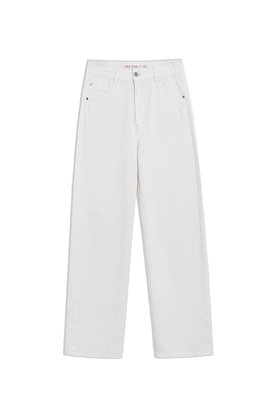 Straight jeans made of 100% cotton - BRUSNIKA Women Clothes