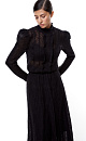 Wool blend openwork dress - BRUSNIKA. Women clothes