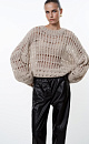 Alpaca wool kni jumper - BRUSNIKA. Women clothes