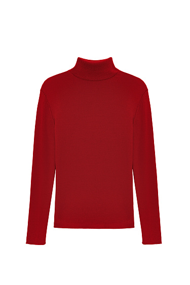 Turtleneck with a high collar - BRUSNIKA Women Clothes