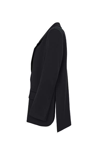 Basic side slits blazer - BRUSNIKA Women Clothes