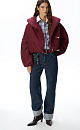 cropped jacket with an Asian fastening - BRUSNIKA. Women clothes