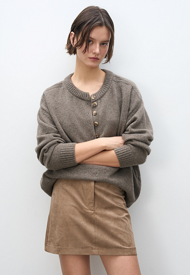 Yak wool jumper - BRUSNIKA Women Clothes