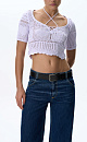Patchwork top - BRUSNIKA. Women clothes