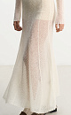 Openwork dress made of mohair and alpaca wool - BRUSNIKA. Women clothes