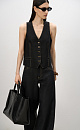 False pockets vest - BRUSNIKA. Women clothes