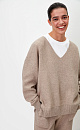 V-neck jumper - BRUSNIKA. Women clothes