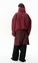 Short bomber jacket with a stand collar - BRUSNIKA. Women clothes