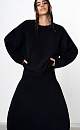 Jumper with dropped shoulder line - BRUSNIKA. Women clothes