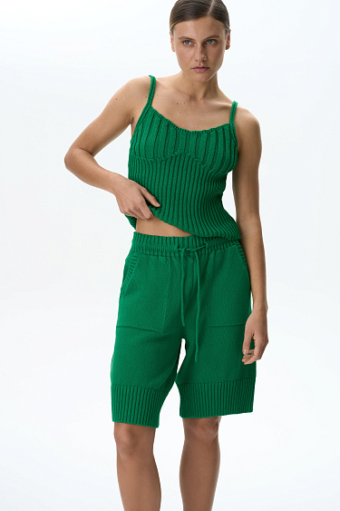 Knit shorts - BRUSNIKA Women Clothes