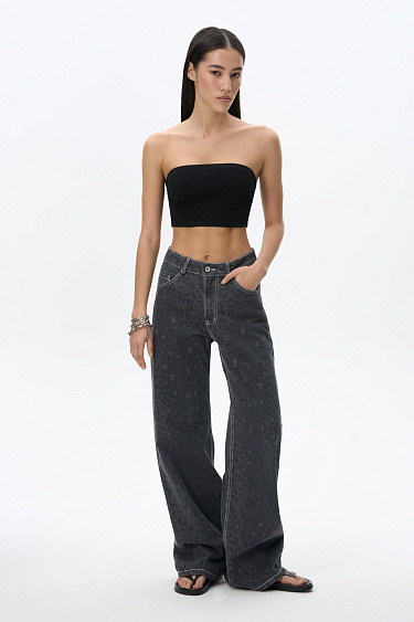 Printed jeans - BRUSNIKA Women Clothes