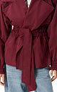 Short trench coat - BRUSNIKA. Women clothes