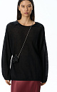 Merino wool jumper with lace - BRUSNIKA. Women clothes