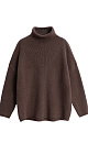 High-necked jumper - BRUSNIKA. Women clothes