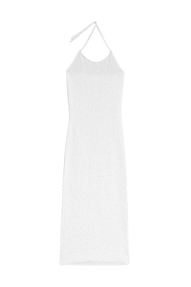 Knitted dress with sequins - BRUSNIKA Women Clothes