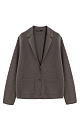 Single-breasted merino wool jacket - BRUSNIKA. Women clothes