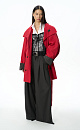 Trench coat with turned-up sleeves - BRUSNIKA. Women clothes