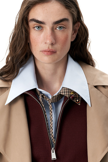 Removable collar - BRUSNIKA Women Clothes