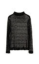 Transparent top with sequins - BRUSNIKA. Women clothes