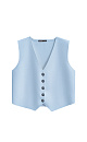 Knitted viscose vest - BRUSNIKA. Women clothes