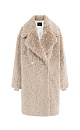 Fur coat with cuffs - BRUSNIKA. Women clothes