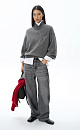 Fox-fur jumper with a high collar - BRUSNIKA. Women clothes