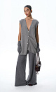 the extended fox fur vest - BRUSNIKA. Women clothes