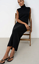 Wool knit midi skirt - BRUSNIKA. Women clothes