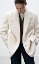 Eco-fur jacket - BRUSNIKA. Women clothes