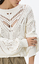 Openwork cotton jumper - BRUSNIKA. Women clothes