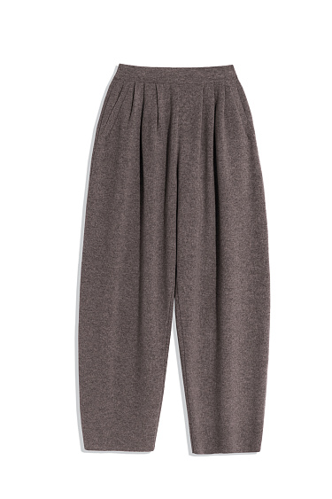 Pleated knit trousers - BRUSNIKA Women Clothes