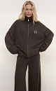Cashmere and wool sports bomber jacket - BRUSNIKA. Women clothes