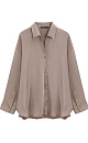 Loose shirt made of cupra - BRUSNIKA. Women clothes