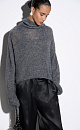 Short mohair jumper with lurex - BRUSNIKA. Women clothes